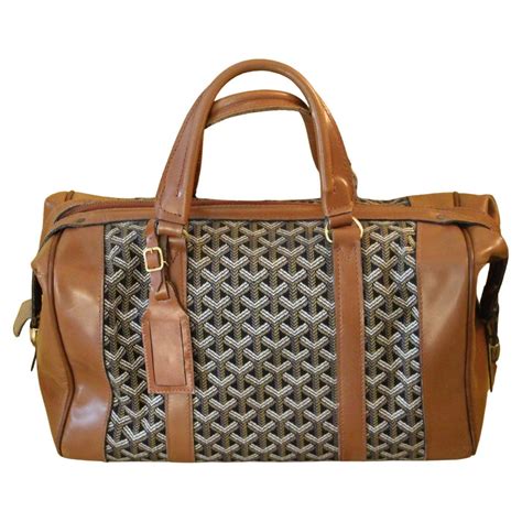 goyard mens duffle bag|goyard boston 45 bag price.